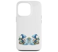 Fisherman Gnome Grandpa On The River For Fishing Buddies Carcasa para iPhone 13 Pro