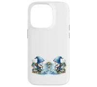 Fisherman Gnome Grandpa On The River For Fishing Buddies Carcasa para iPhone 14 Pro