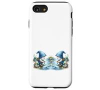 Fisherman Gnome Grandpa On The River For Fishing Buddies Carcasa para iPhone SE (2020) / 7 / 8