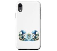 Fisherman Gnome Grandpa On The River For Fishing Buddies Carcasa para iPhone XR