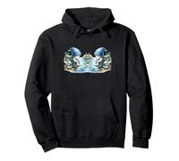 Fisherman Gnome Grandpa On The River For Fishing Buddies Sudadera con Capucha