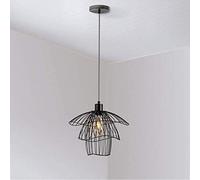 Fisherman Straw Hat Chandelier Nordic Creative Personality Wrought Iron Chandelier E26 E27 Minimalist Living Room Ceiling Lamp Modern Creative Hollow Bedroom Dining Room Chandelier