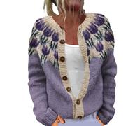 Fisherman Sweater Women Vintage Boho Irish Aztec Argyle Cardigan Nordic Icelandic Fair Isle Sweaters 2025