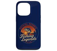 Fisherman Vintage Cool Fishing Legends Club Official Funny Carcasa para iPhone 13 Pro