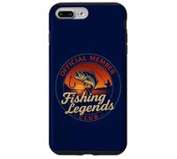 Fisherman Vintage Cool Fishing Legends Club Official Funny Carcasa para iPhone 7 Plus/8 Plus
