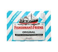 Fisherman's Friend Mentol y Eucalipto sin azúcar – 24 sobres de 25 g