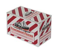 Fisherman's Friend Ambientador bucal sin azúcar, cereza, pastillas calmantes y frescas, 25 g (paquete de 24)