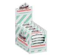 Fisherman's Friend Menta Sin Azúcar, Caramelo Comprimido Sin Azúcar - 24 unidades de 25 gr. (Total 600 gr.)