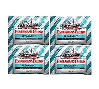 Fisherman's Friend - Pastillas de mentol sin azúcar, 25 g (paquete de 4)