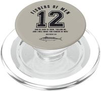 Fishers of Men 12 Discípulos Christian Dad Versículo de la Biblia PopSockets PopGrip para MagSafe