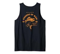 Fishers of Men - Verso bíblico Cristiano Vintage Fishing Dad Camiseta sin Mangas