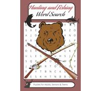 Fishing and Hunting Word Search Puzzle Book: Word Searches With Easy to Read Print about Fishing,Huting and More | 6*9 inches, 110 pages | 50+ Puzzles...Gift for Vacations, Holidays and Free Times