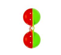 Fishing Attractor - Fishing Rattle Beads Fish Double Rattle | Fis3hing Doubl3e R3attle Portable ABS Double Rattle3 Sea F3ishing Attractor Bell Beads Accessory For Luring Fish