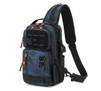 Fishing Backpack, Waterproof Sling Bag, 7.87x3.94x11.81 Inches Portable Storage Wrap, Gear Carrier for Shore Professional Travel Surf Beginner Saltwater Camping Walleye Adventures