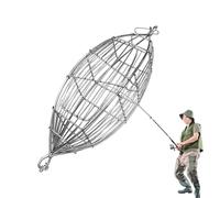 Fishing Bait Cage - Carp Fishing Bait | Trap Cage Feeder Basket, Holder For Coarse Lure Feeder Carp Tackle Kit, Stainless Steel Cages, Cagee, Metal Feeders Basket, Oval And Cylindrical, F