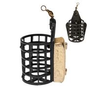 Fishing Bait- Fishing Bait Holder 10 x 8 x 4 cm | Fіshìng Cage, Weighted Trap Zinc Alloy Feeder, 25 g/35 g/45 g Carp Fishng Cage For Reservoir, Lake, River, Pond, Outdoor Boating, Camping, Hiking