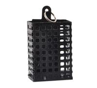 Fishing Bait, Iron Cage, Rust-Resistant Sturdy Iron Material Square Metal Portable with Bait Tool and Nest Maker, Fish Trap for Freshwater and Saltwater
