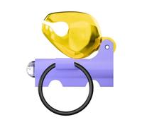 Fishing Bells Alarm, Wireless Bite Indicator, 1,8 in Tool with Waterproof Feature, Lightweight Rod Accessory with estable Build, Night Signal Gear with Compact Style, Angling Detector for River Sea