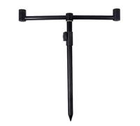 Fishing Bite Alarm, Beach Rod Stand, 6.1x9.06in Authentic Pole Alarms Holder, Sensitive Sound-Light Alert, Easy-Install Clamp Bank Fishing for Novice Experienced Anglers Use