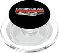 Fishing Boating Camping Lake Vacation Summersville Lake PopSockets PopGrip para MagSafe
