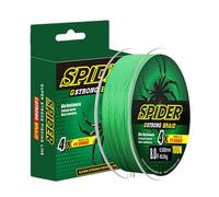 Fishing Braid Wire - Abrasion Resistant Line, Fast Water Cutting PE Cord | 328FT Strength Thread For Bass Angling, Smooth Casting Performance Tackle Accessory For Saltwater Usage