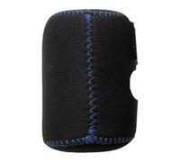 Fishing Casting Reel Cover, Sturdy Baitcaster Storage Bag, Protective Reel Case for Baitcaster Reels, Portable Gear for Men, Fathers, Outdoor 2-Pack, Black