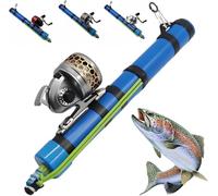 Fishing Catapult Rod, Slingshot Fishing Reel, Professional Portable Catapult Fishing Rod with Slingshot Fishings Reel for Saltwater & Freshwater