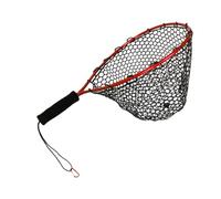 Fishing Catch Net, Acuario Shrimp Scooper, 22,83 x 13,78 in Portable Outdoor Tool, Lightweight Compact Design, Authentic Fine Mesh for Kayak Pond Stream River Shallows