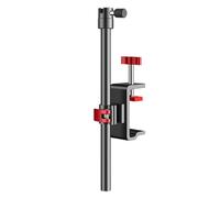 Fishing Chair Umbrella Holder, Rod & Bait Tray Stand, 360° Rotatable Bracket, Adjustable Clamp Design, Rust-Resistant Build, Ideal For Dock, Pier, Shoreline, Freshwater, Saltwater. Aluminum Alloy