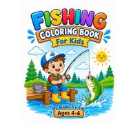 FISHING Coloring Book for Kids