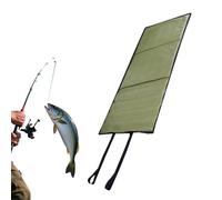 Fishing Cradle Mat Angling Pad | Fish Unhooking Mat | Waterproof Foldable Sponge Cushion For Angler Beginner Father Boyfriend Husband Bass Trout Catfish Bank Lake River