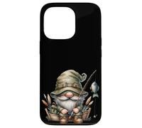 Fishing Dad GNOME In Fishing Boat For Retired Grandpa Life Carcasa para iPhone 13 Pro