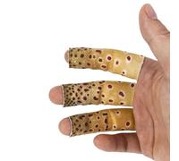 Fishing Finger Protector - Fly Fishing Finger Sleeve | Anti-Abrasion Fingêr Guard | 3-Pack Comfortable Lightweight, Single Fingêr Sleeves For Fišhing Tackle Accessories, Bass Trout Catfish Saltwater F