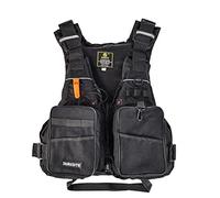 Fishing Float Jacket for Men, Women and Kids, Multifunctional Adjustable Float Jacket for Kayaking, Boating, Sailing, Swimming, Design for Outdoor Water Sports Activities(Black)