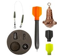 Fishing Floats - Bobbers | Fishing Bobbers | Fishing Floats Weighted Bobbers, Fishing Float Set Colored Marker Float Carp Fishing Kit Fishing Floats Popping Cork Float Weighted Tackle Kit Accessory