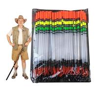 Fishing Floats Set - Buoy Bobber Stick For Fish, 80 Pcs Vertical Buoys Marine Fishing Thickened FishingFloats | FishingGear and Accessories Great For All Fish Species