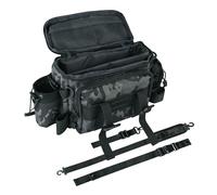 Fishing Gear Bag, Large Tackle Storage Organizer, Waterproof Compartment Bag, Portable Fishing with Reinforced Handles, Tackle Organizer with Spacious Design, Outdoor Accessory for Pier Pond Use