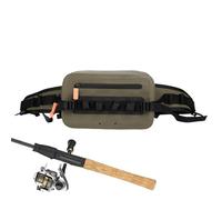 Fishing Gear Bag, Waterproof Fishing Backpack, 3.15x4.72in Zipper Closure Design, Authentic Spacious Adjustable Straps, Outdoor Gear Pack for Angling, Adventure, Camping