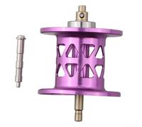 Fishing Gear - Carrete de copa de línea modificada para ABU B4P4B5P5, diseñado para pescadores principiantes a experimentados (morado)