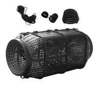 Fishing Gear, Crab Trap, Eel Net, Lightweight Foldable Mesh, Saltwater Freshwater Use, Outdoor Catching Tool for Lake Pond River Dock Marsh, 12.4x7.5x7.5 Inches