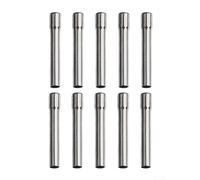 Fishing Gear Essentials - Juego de 10 guías de punta superior para reparaciones de cañas de pescar huecas (1,4 mm)