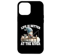 Fishing Grandpa Gnome For Dad Life Is Better At The River Carcasa para iPhone 12 Pro Max