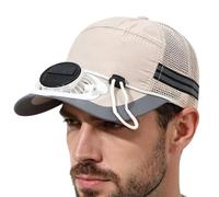 Fishing Hat with Fans - 3-Speed Breathable Headgear