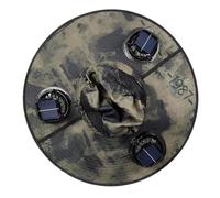 Fishing Hat with Fans, 3-Speed Sun Blocking Headwear, Wide Brim Solar Panel