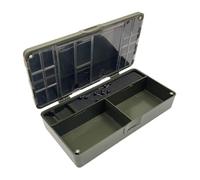 Fishing Hook Box - 9.45x4.92x2.09 Inches Fishing Rig Storage Box | Multifunctional Rig Container for Bait Lure | Jig Case Rigs Container for Travel Kayak Angler Outdoor Gear Boat Freshwater Saltwater