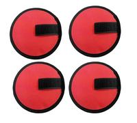 Fishing Hook Cover, Bait Fishing Hook Covers, Fish Lure Shield, Protective Fishing Hook Covers, Sturdy Bait Storage Protector, Fishing Hook Shield for Lures, Safe Fishing Hook Covers for Men, rojo, 4