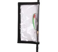 Fishing Hook Covers - Clear Tackle Organization Sleeve | Fishing Lure Wraps | Transparent PVC Protective Cover for Travel Rod Fresh Water Boat Lake River Dock Casting, Bait Hook Storage Protector