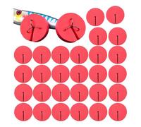 Fishing Hook Covers - Fishing Lure Cover | 30 Fish Hook Covers | Treble Hooks Cover Fishîng Hoôks Protector | Treble Hoôks Safety Cap Hooks Bonnets for Lures Non-Slip Accessories Kit