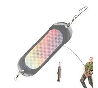 Fishing Intermitente - Tablero De Buceo De Metal De 4.5 Pulgadas | De Salmón 23G Flash De Agua De Agua De Agua Compatible para La con Duradero