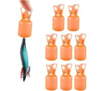 Fishing Jigs Lure Covers - Protective Caps for Hooks | Soft with Flexible Fit, Prevents Snags and Hook Damage, Tackle Box Organizer for Bass Trout Panfish Lures 1.97x0.94 in